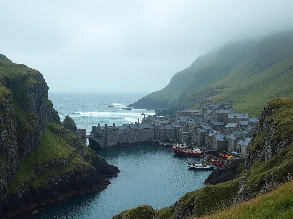 Hidden Irish Coastal Village