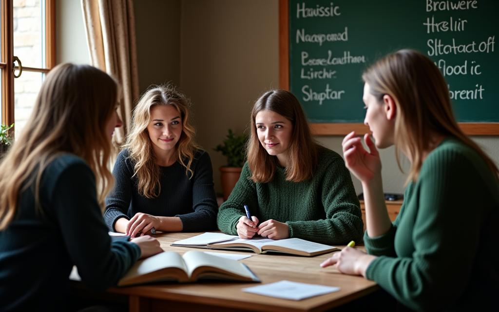 Irish Language Learning Session